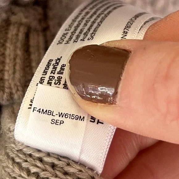 EILEEN FISHER Merino Wool Open Knit Boxy Mock Sweater Lagenlook Quiet Luxury | S - Picture 11 of 12